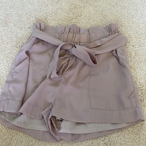 brown flowy shorts!